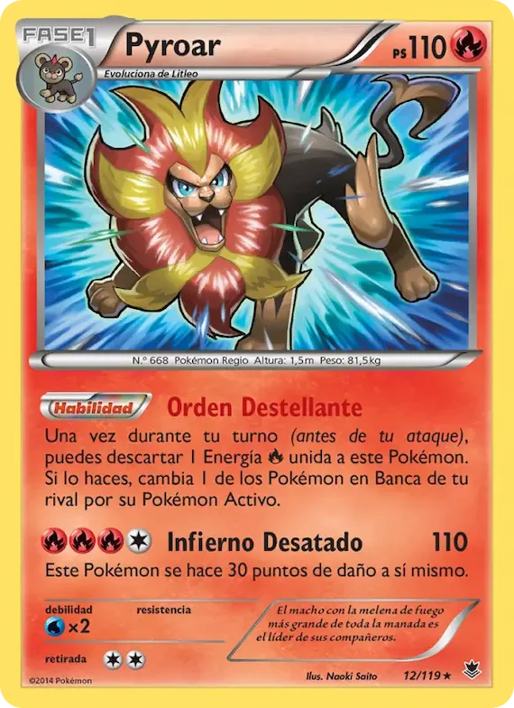 Pyroar 12 – Fuerzas Fantasmales