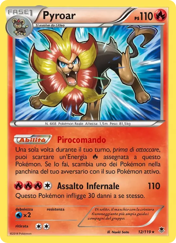 Pyroar 12 – Forze Spettrali