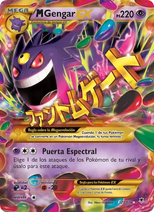 M-Gengar EX 121 – Fuerzas Fantasmales