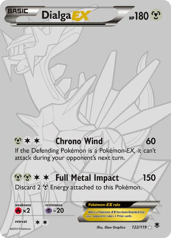 Dialga-EX #122 – Phantom Forces