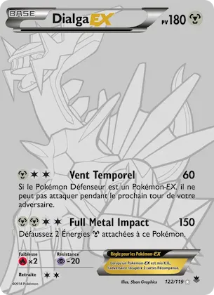 Dialga EX 122 – Vigueur Spectrale