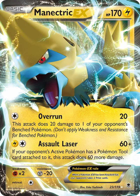 Manectric-EX #23 – Phantom Forces