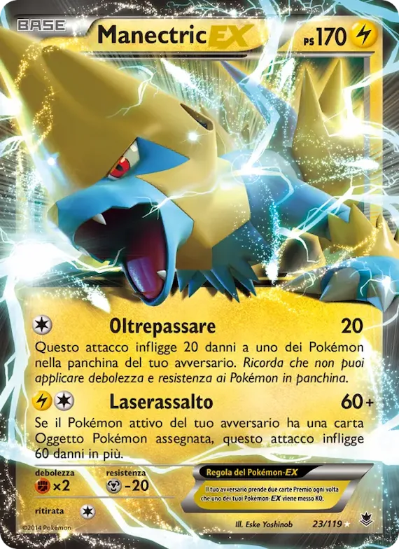 Manectric EX 23 – Forze Spettrali