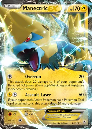 Manectric-EX #23 – Phantom Forces
