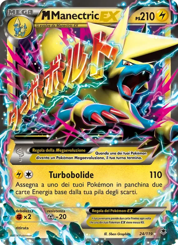 M Manectric EX 24 – Forze Spettrali