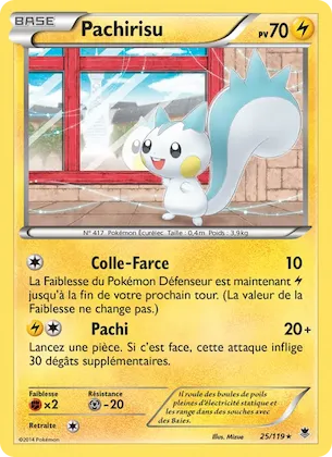 Pachirisu n° 25 – Vigueur Spectrale