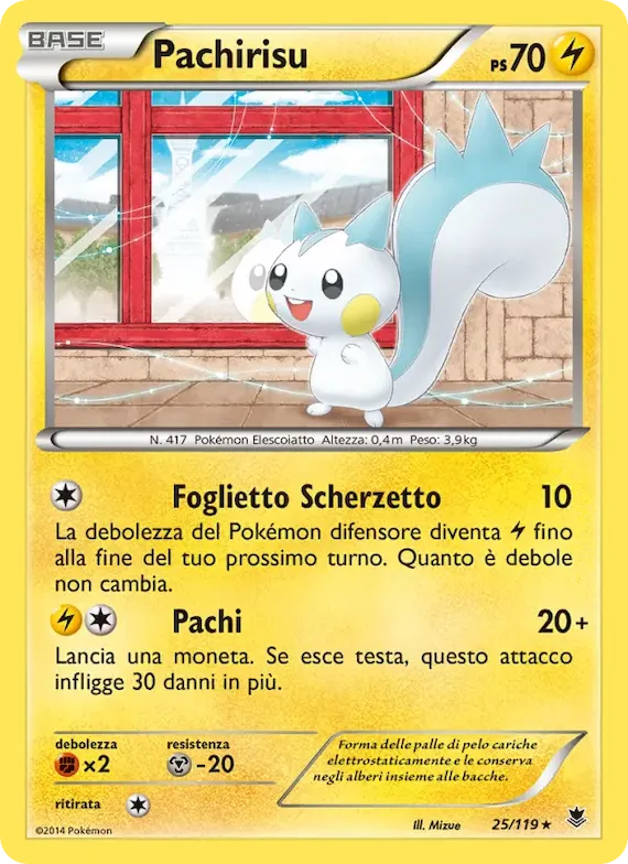 Pachirisu 25 – Forze Spettrali