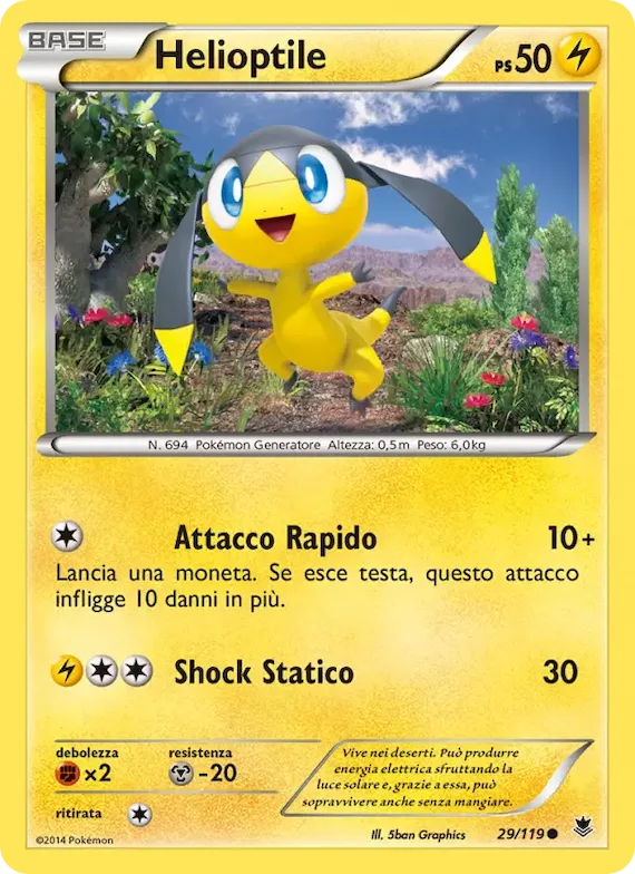 Helioptile 29 – Forze Spettrali