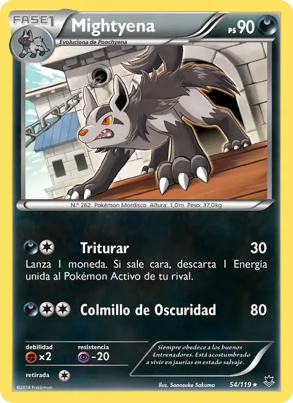 Mightyena 54 – Fuerzas Fantasmales