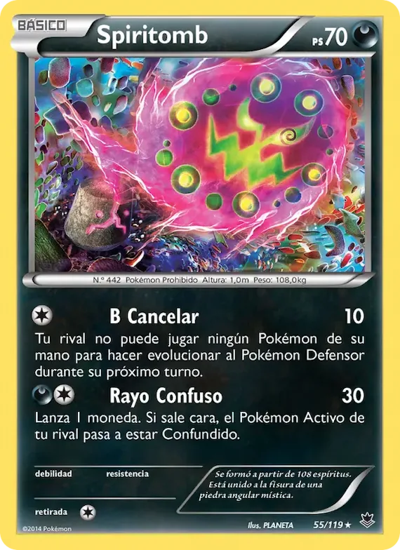 Spiritomb 55 – Fuerzas Fantasmales