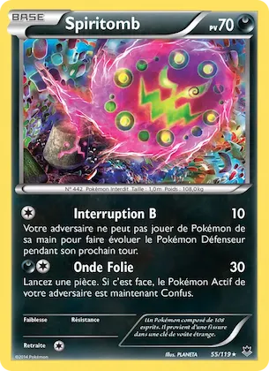 Spiritomb n° 55 – Vigueur Spectrale
