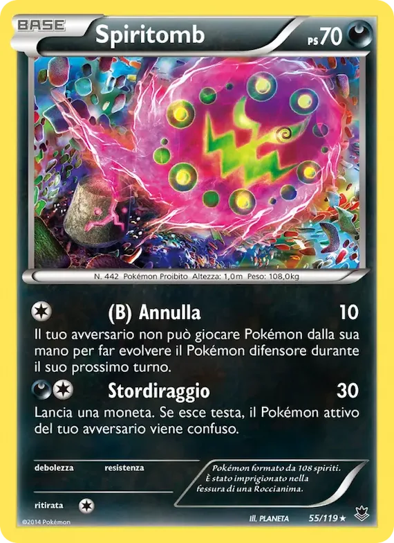 Spiritomb 55 – Forze Spettrali