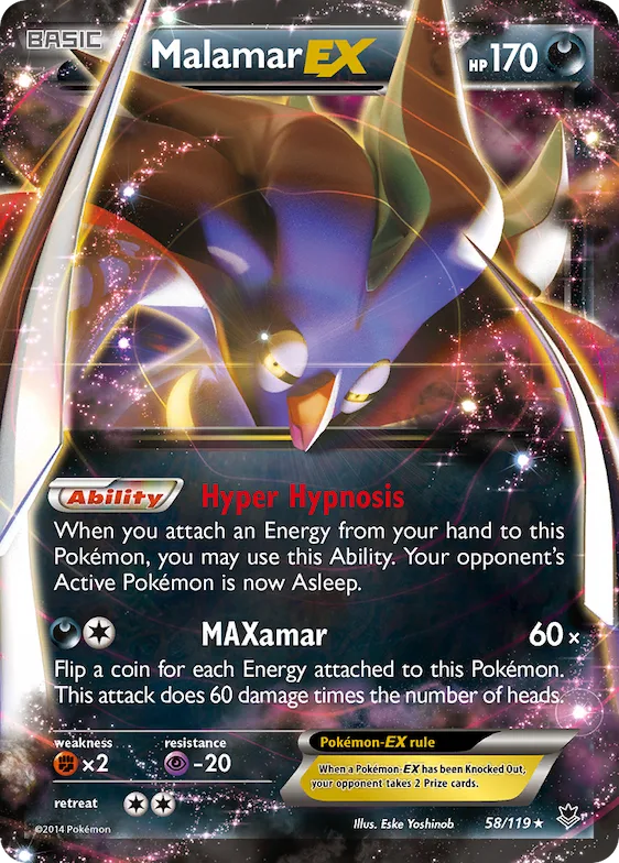 Malamar-EX #58 – Phantom Forces