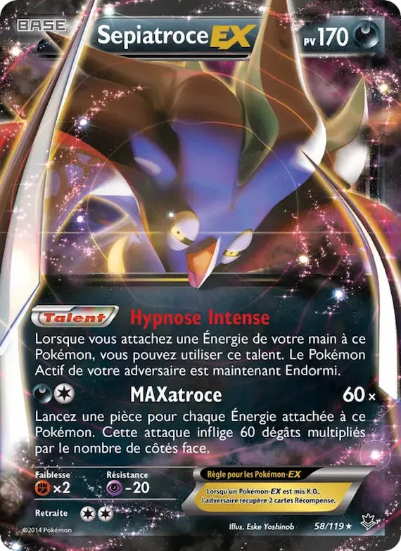 Sepiatroce EX 58 – Vigueur Spectrale