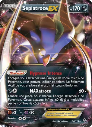 Sepiatroce EX n° 58 – Vigueur Spectrale
