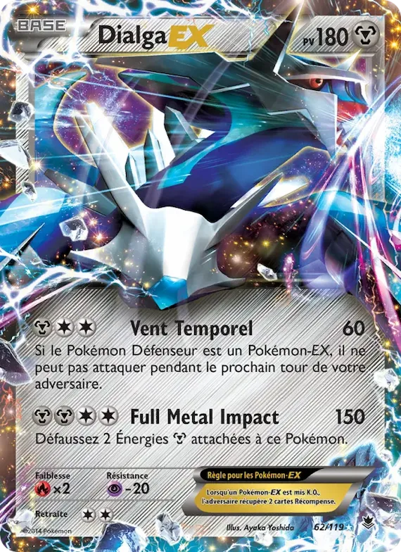 Dialga EX 62 – Vigueur Spectrale