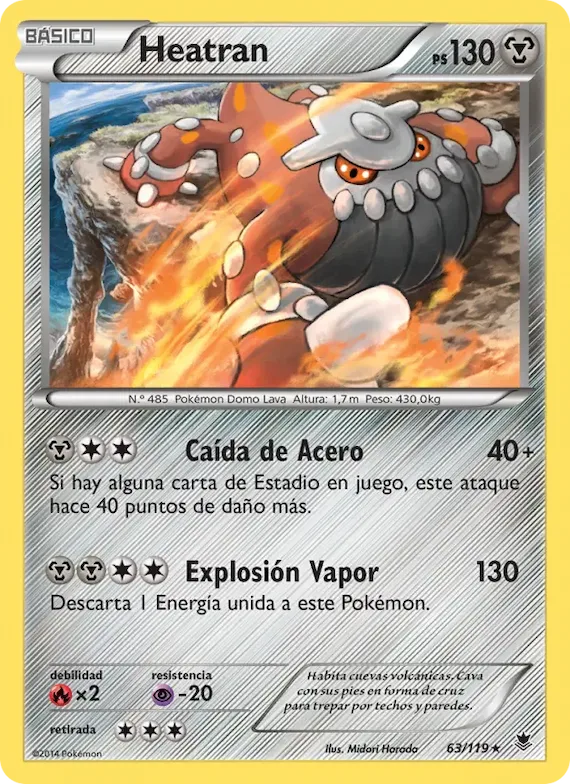 Heatran 63 – Fuerzas Fantasmales
