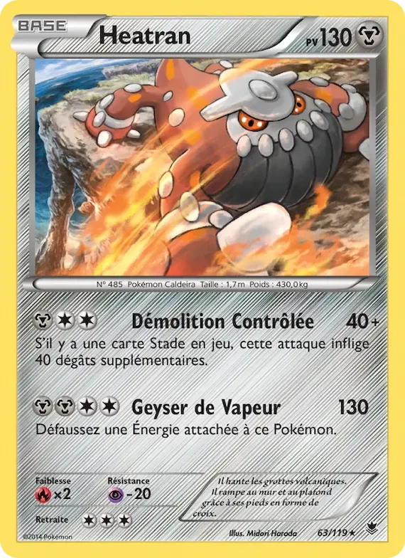 Heatran 63 – Vigueur Spectrale