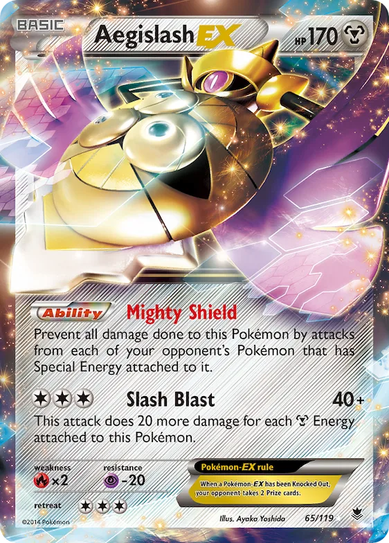 Aegislash-EX #65 – Phantom Forces