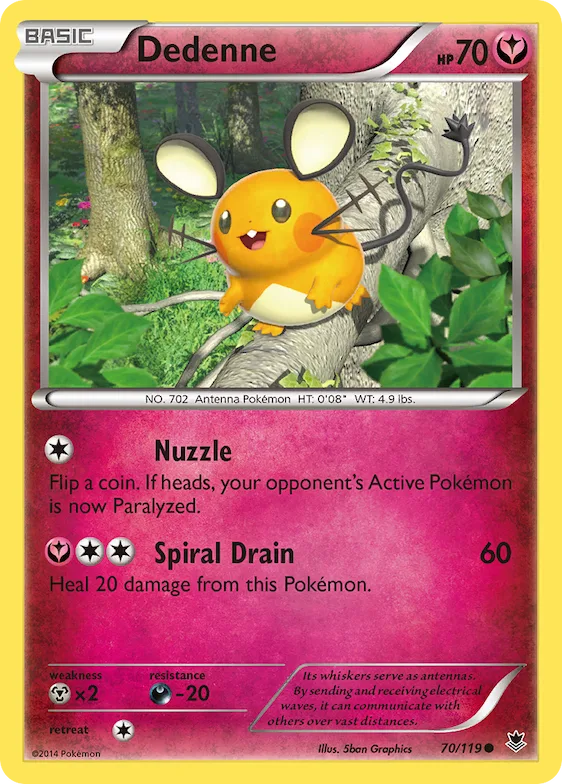Dedenne #70 – Phantom Forces