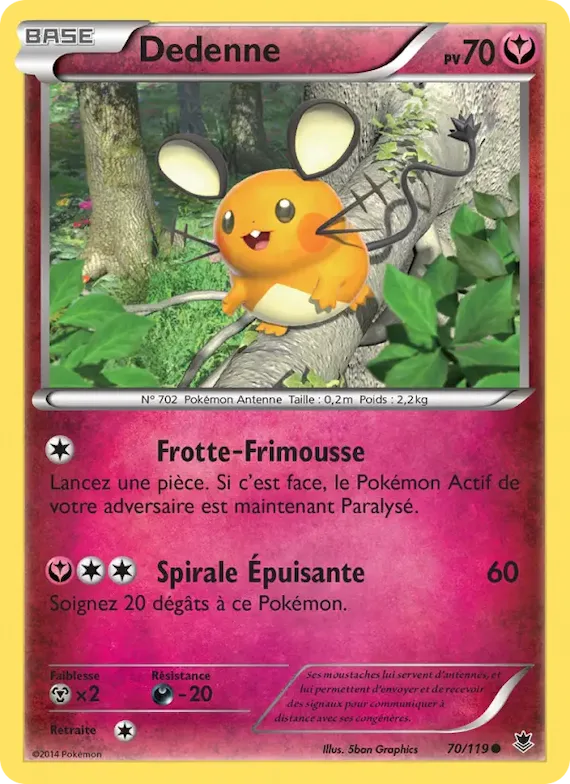 Dedenne 70 – Vigueur Spectrale
