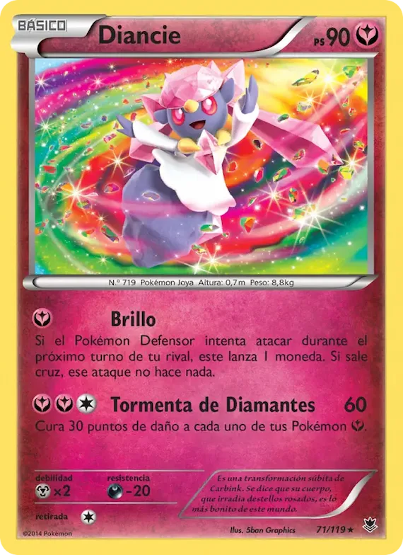 Diancie 71 – Fuerzas Fantasmales