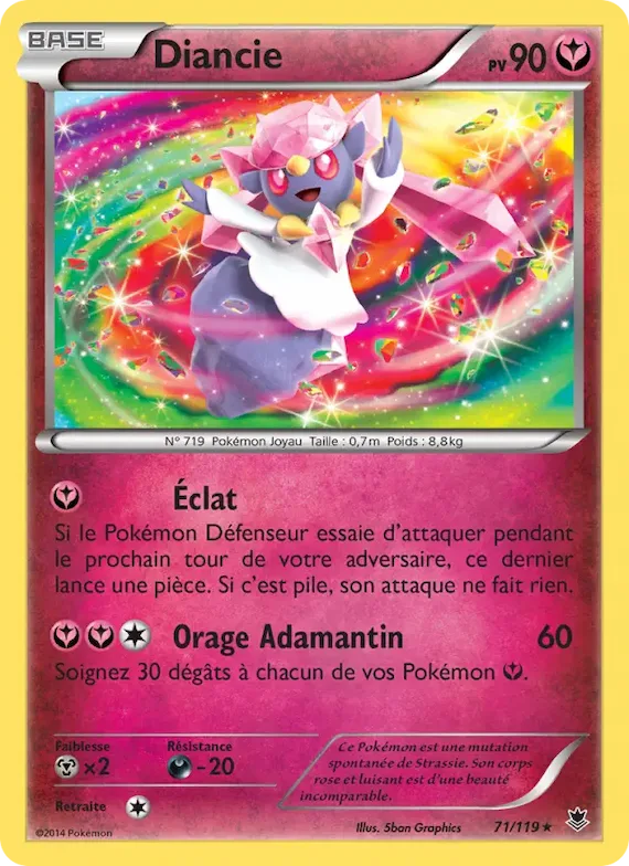 Diancie 71 – Vigueur Spectrale