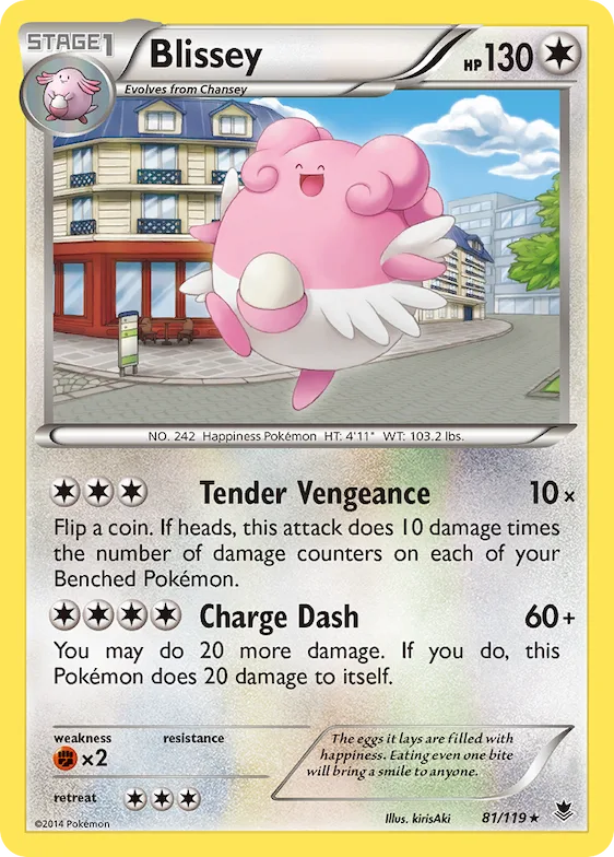 Blissey #81 – Phantom Forces