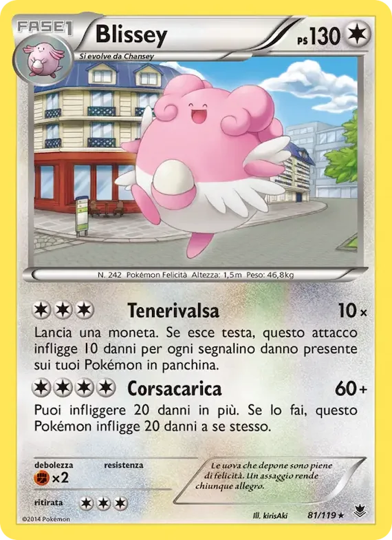 Blissey 81 – Forze Spettrali