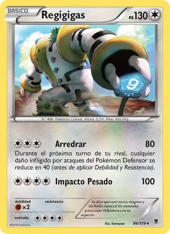 Regigigas 86 – Fuerzas Fantasmales
