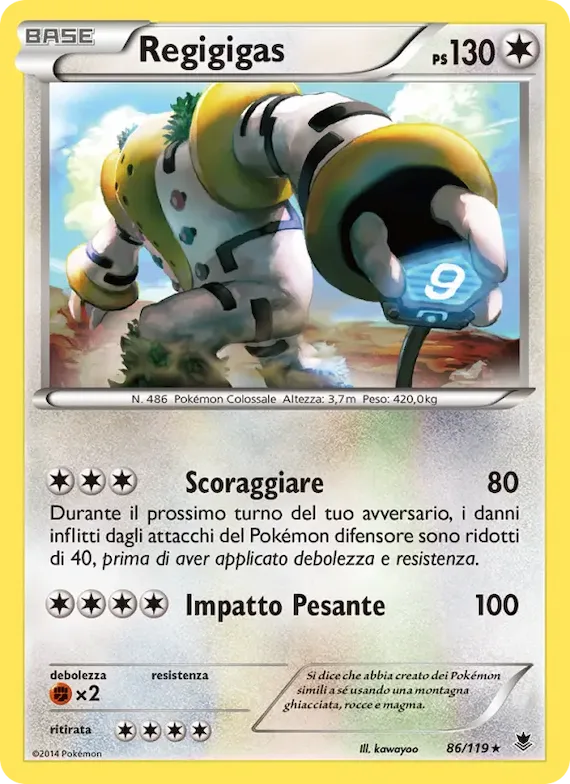 Regigigas 86 – Forze Spettrali