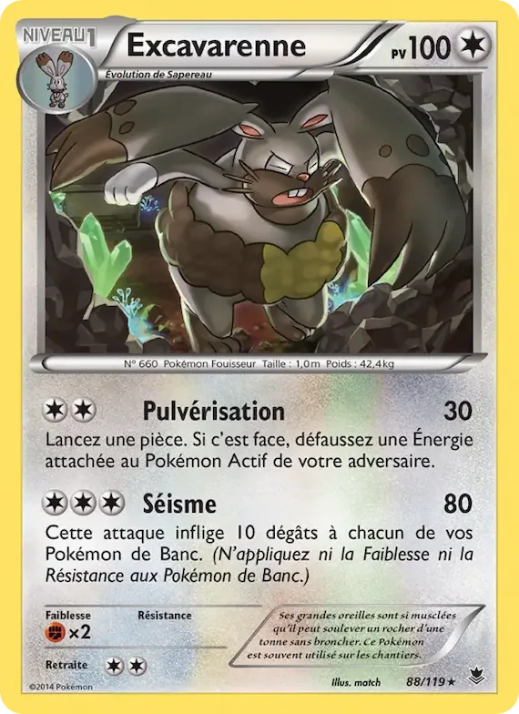 Excavarenne 88 – Vigueur Spectrale