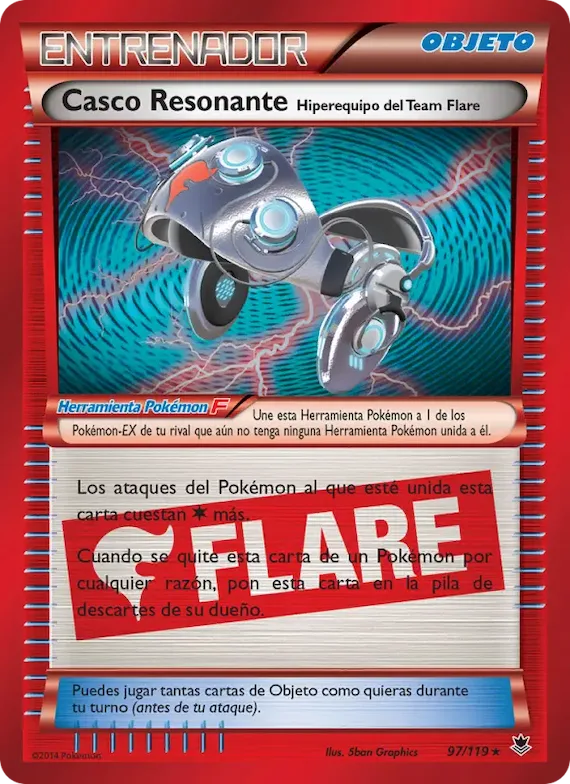 Casco Resonante Hiperequipo del Team Flare 97 – Fuerzas Fantasmales