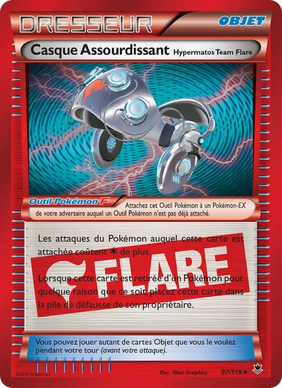 Casque Assourdissant Hypermatos Team Flare 97 – Vigueur Spectrale
