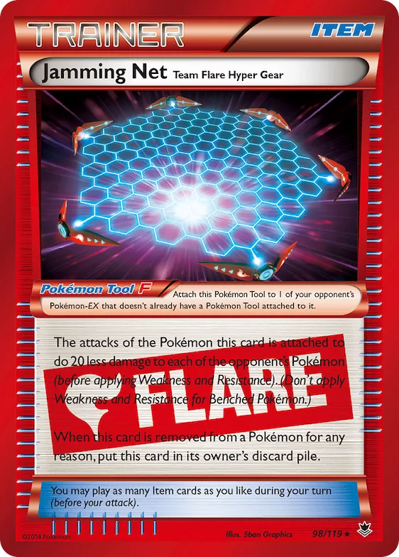Jamming Net Team Flare Hyper Gear #98 – Phantom Forces