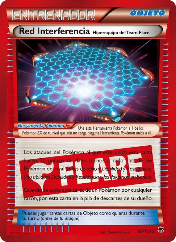 Red Interferencia Hiperequipo del Team Flare 98 – Fuerzas Fantasmales