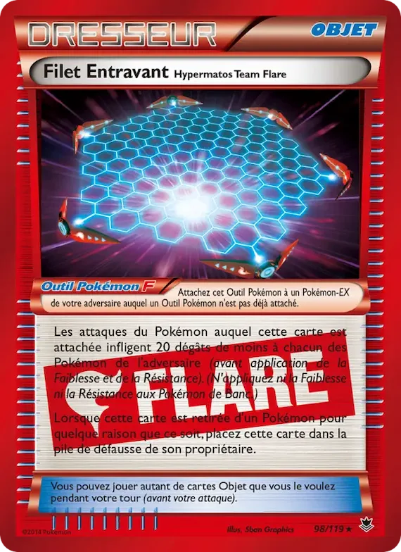 Filet Entravant Hypermatos Team Flare 98 – Vigueur Spectrale