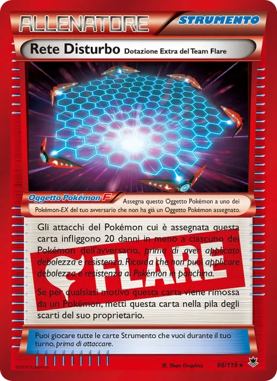 Rete Disturbo [Dotazione Extra del Team Flare] 98 – Forze Spettrali