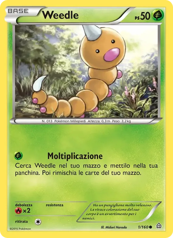 Weedle 1 – Scontro Primordiale