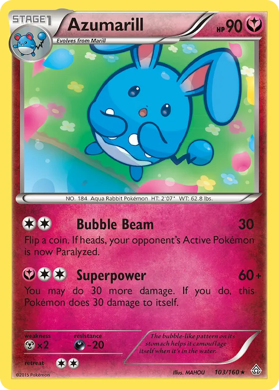 Azumarill #103 – Primal Clash