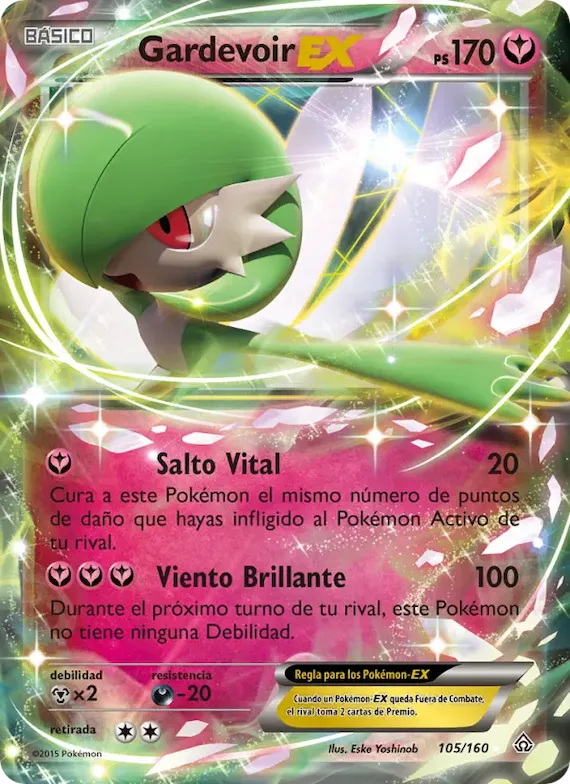 Gardevoir EX 105 – Duelos Primigenios