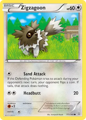 Zigzagoon #111 – Primal Clash