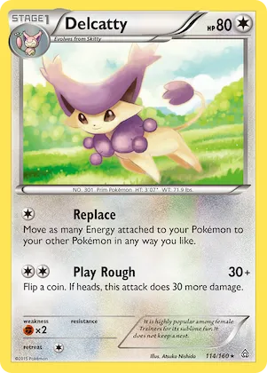 Delcatty #114 – Primal Clash