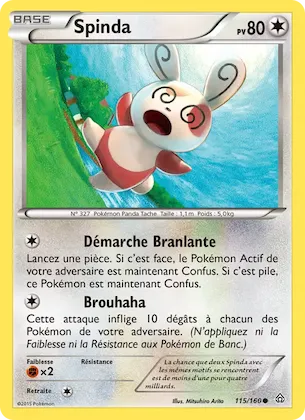 Spinda n° 115 – Primo-Choc
