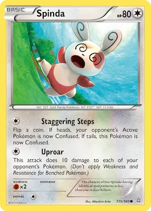 Spinda #115 – Primal Clash