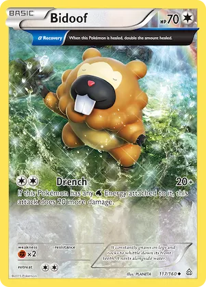 Bidoof #117 – Primal Clash