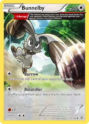 Bunnelby #121 – Primal Clash