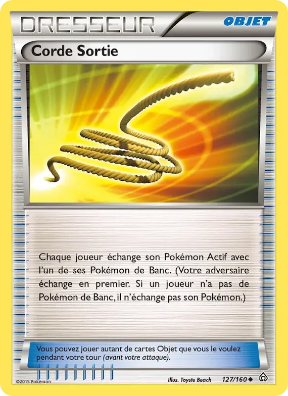 Corde Sortie 127 – Primo-Choc