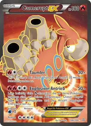 Camerupt EX Nr. 146 – Primal Clash