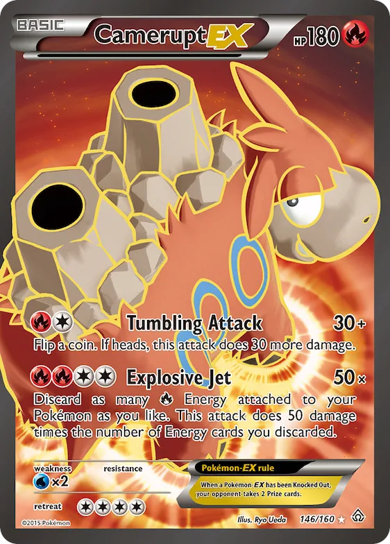 Camerupt-EX #146 – Primal Clash